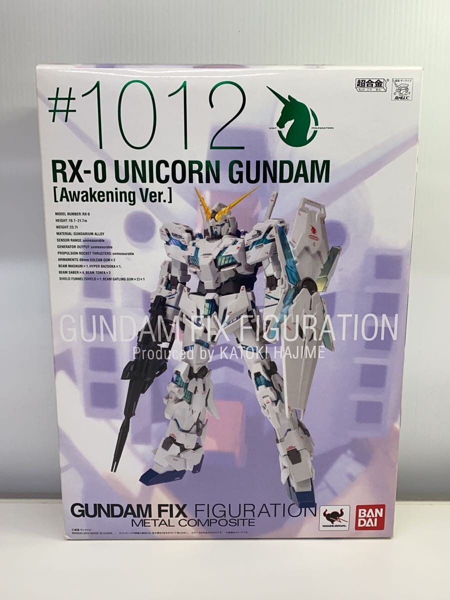 BANDAI GUNDAM FIX FIGURATION METAL COMPOSITE RX-0 Unicorn Gundam Awakening Ver. (Mobile Suit Gundam UC)