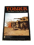 Avalon TOBRUK 1942 Tobruk Tank Battle Board Game (Japanese Scenarios)