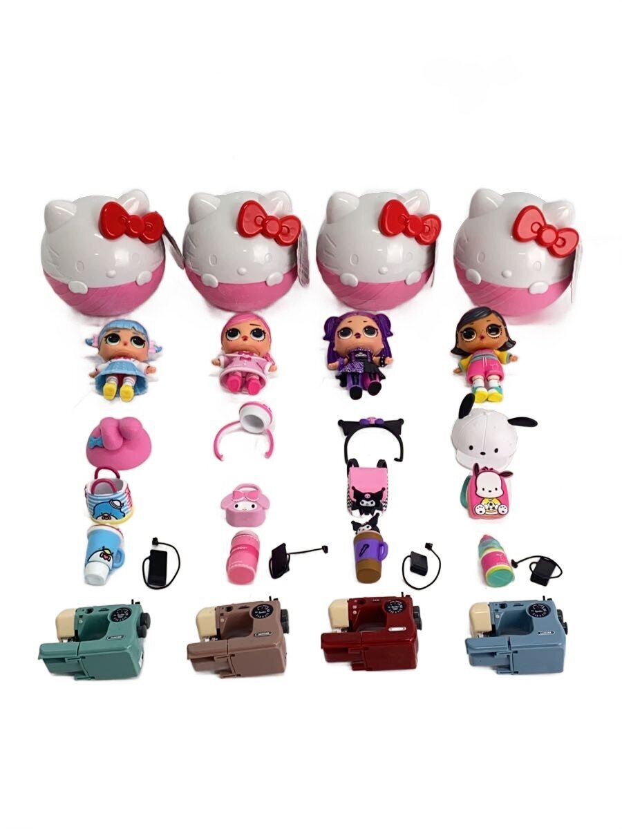 Other Brand LOL & Sanrio Figure 4-Piece Set (Comic & Anime)
