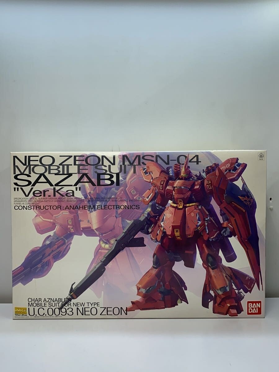 BANDAI 1/100 MG MSN-04 Sazabi Ver.Ka