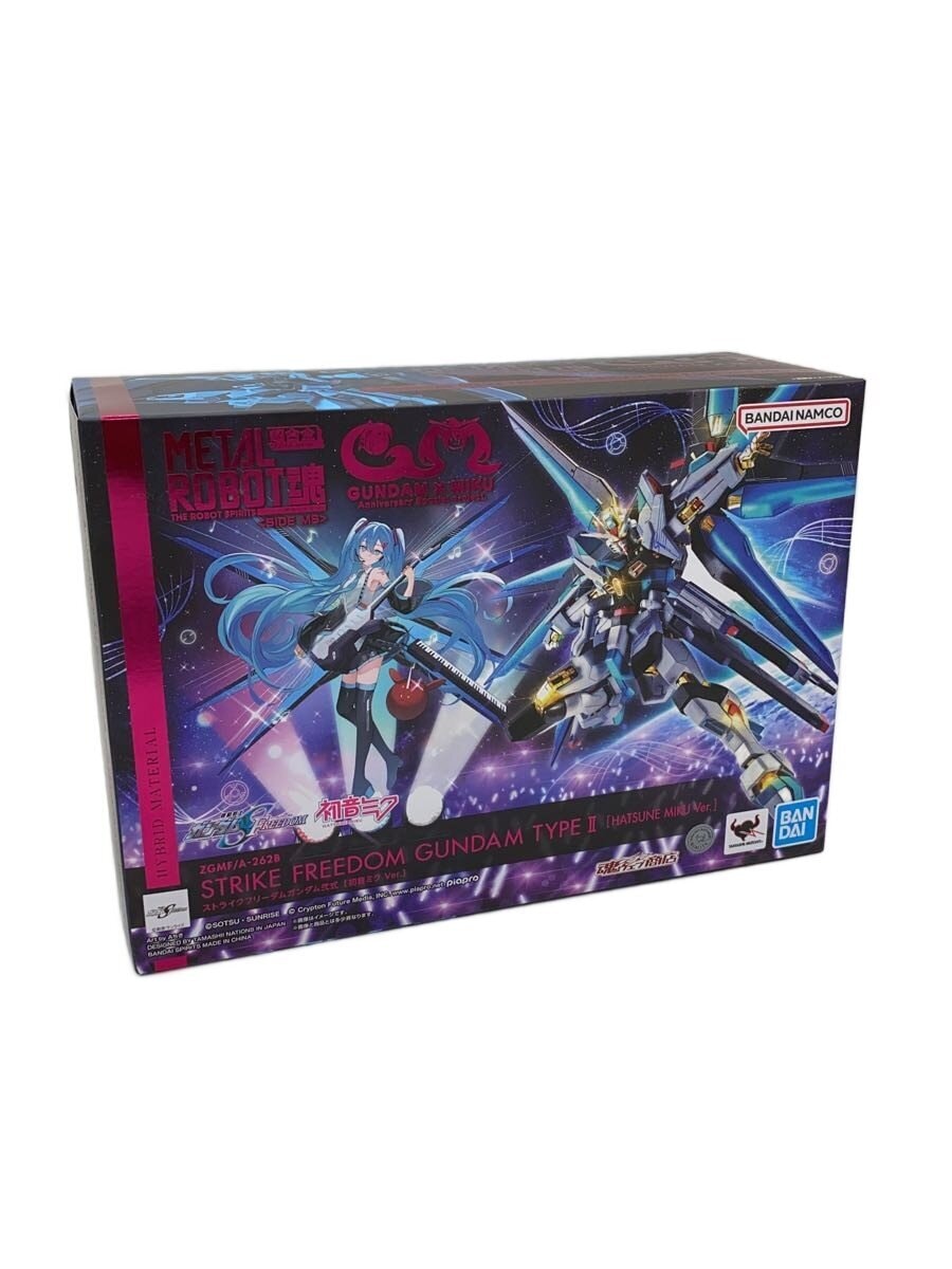 METAL ROBOT Spirits Mobile Suit Gundam SEED FREEDOM Strike Freedom Gundam 弐式 [Hatsune Miku Ver.] (Tamashii Web Shop Exclusive) - BANDAI SPIRITS