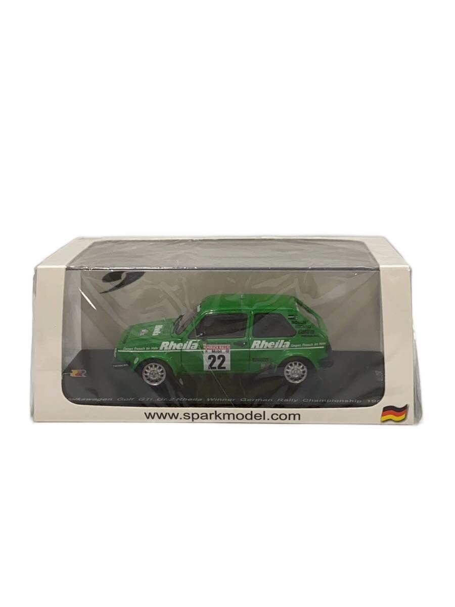 Other Brand Mini Car SPARK VW Golf GT1/GT2 1981 Green
