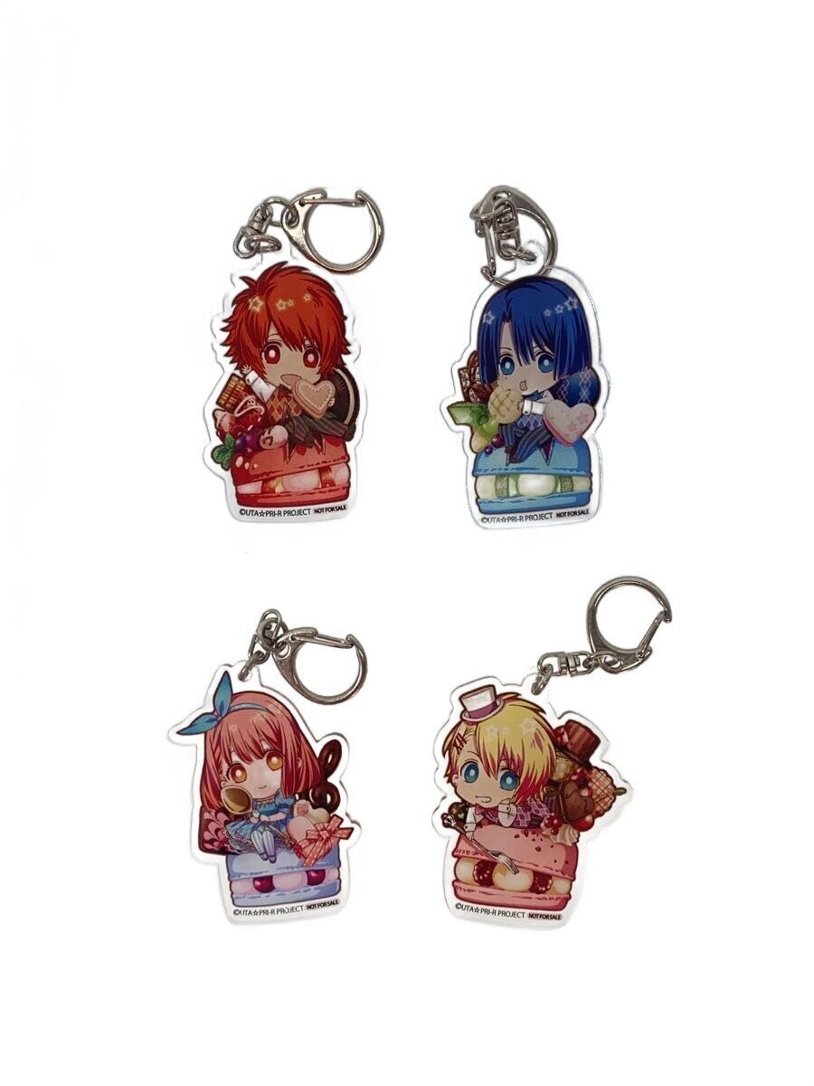 Other Brand UtaPri Acrylic Keychains (Set of 4)