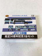 TOMYTEC Otoko no Ko / JR Bus Chugoku 30th Anniversary 2-Vehicle Set