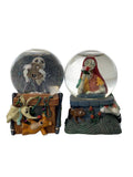 Disney The Nightmare Before Christmas Snow Globe Jack & Sally Figure