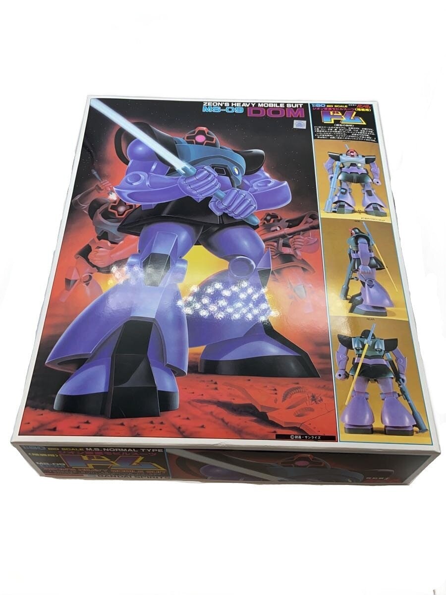 BANDAI SPIRITS Mobile Suit Gundam MS-09 Dom 1/60 Scale Plastic Model Kit (Gunpla)