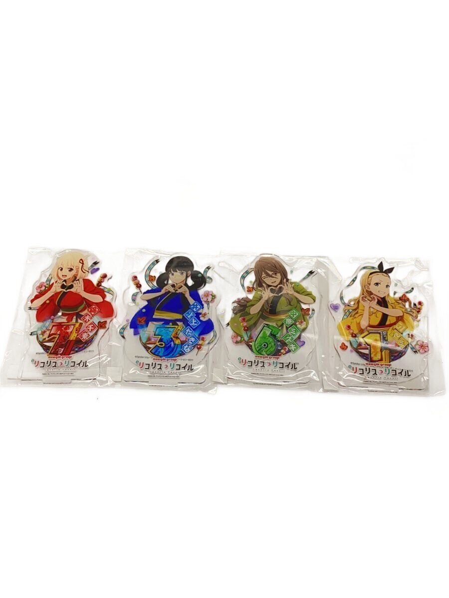 ANIPLEX Lycoris Recoil Acrylic Stand 4-Piece Set (Newgin)