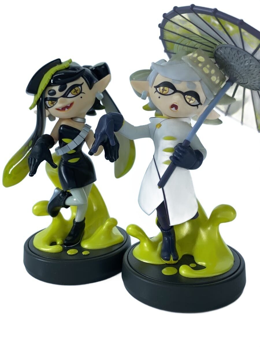 Nintendo Splatoon amiibo Aori & Hotaru Alterna Figure Set (Shio Colors)