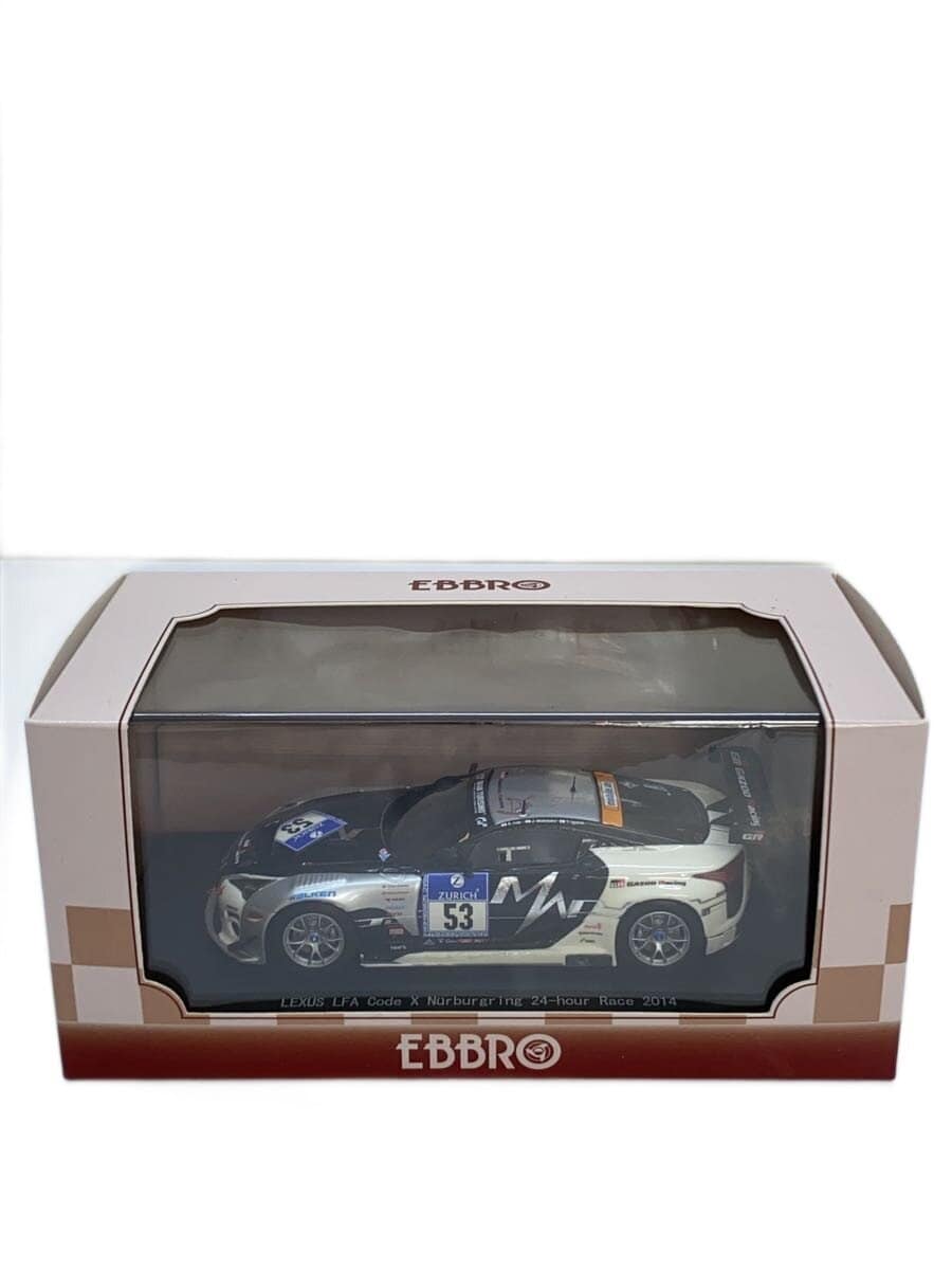 EBBRO Lexus LFA Code X Nürburgring 2014 Mini Car