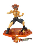 MegaHouse P.O.P. DX Portgas D. Ace Figure (One Piece) - Used, Box Discoloration