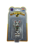 MEDICOM TOY BE@RBRICK Maneki Neko Silver-Plated Figure