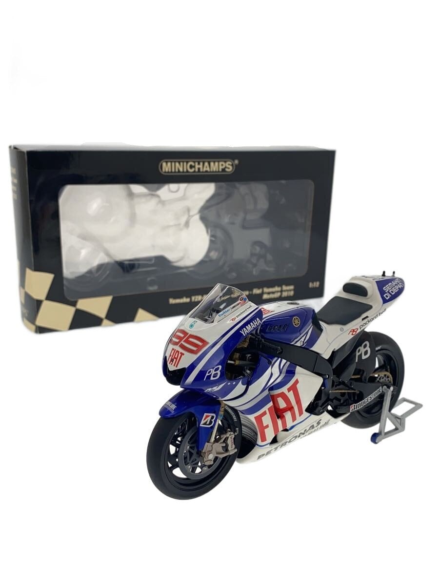 MINICHAMPS 1:12 Yamaha YZR-M1 Fiat Yamaha MotoGP 2010 #99 (122103099)