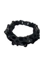Other Brand Braided Armored Paracord Wristband Unit (Black)