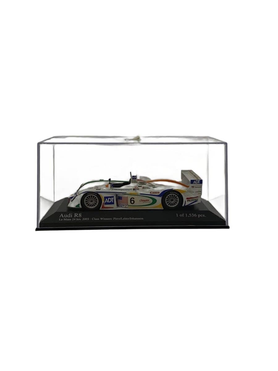 MINICHAMPS Audi R8 24H Le Mans 2003 Die-cast Car White 400 031306