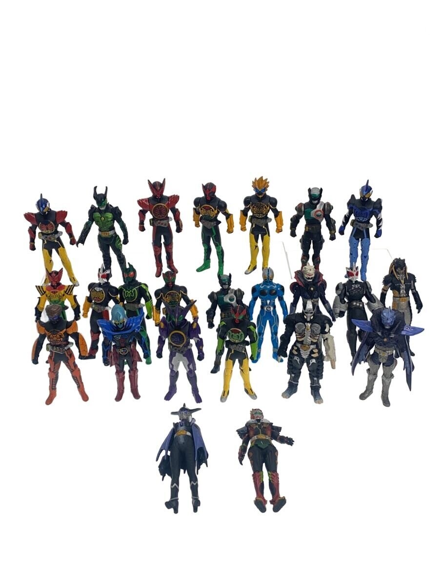 Other Brand Sofubi Kamen Rider OOO 24-Piece Lot (MASKEDRIDEROOO / オーズ)