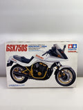 TAMIYA 1/12 Suzuki GSX750S New Katana Motorcycle Model No.34 (14034, decals defective)