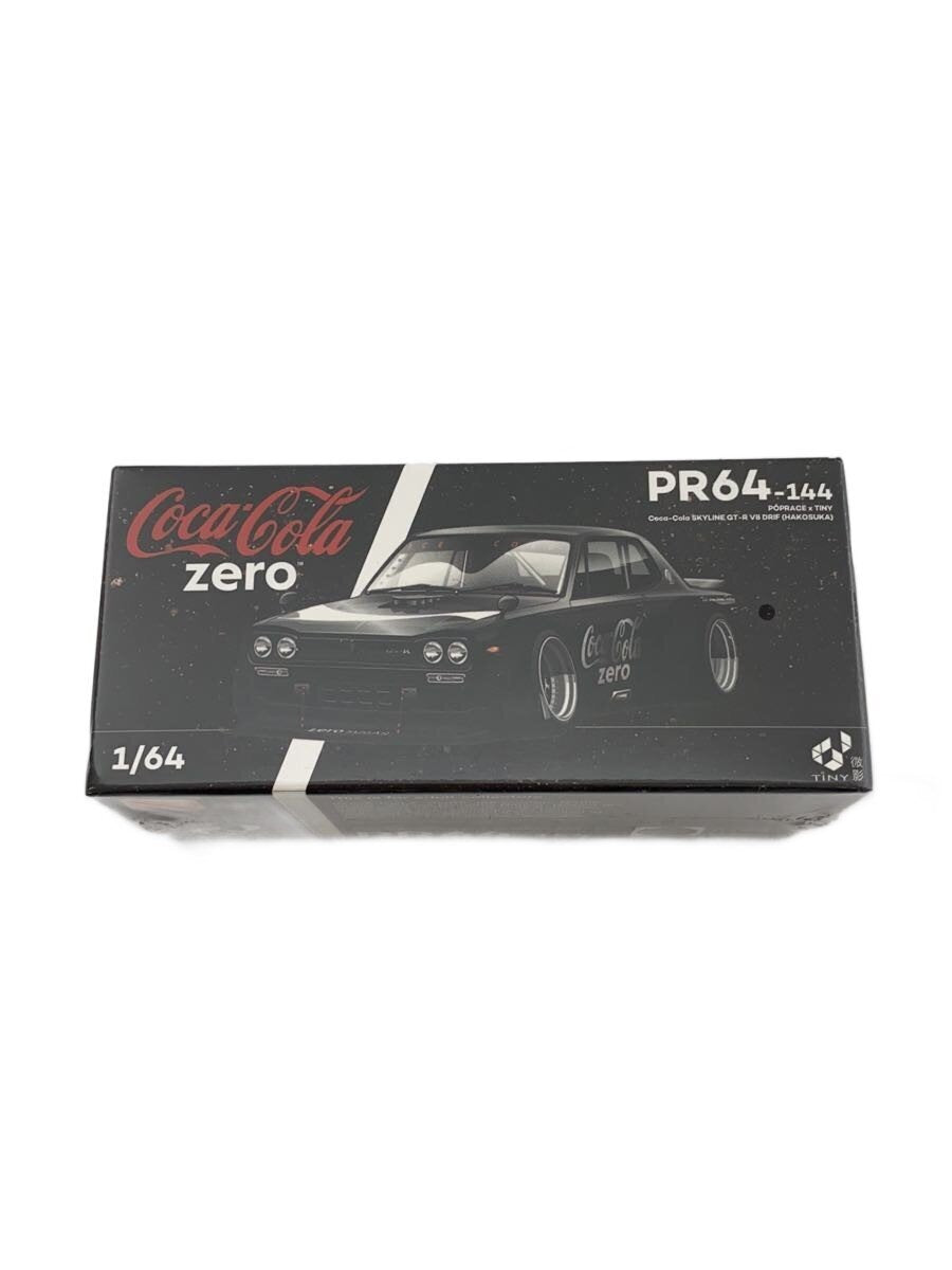 Other Brand POP RACE 1/64 Nissan Skyline GT-R V8 PR640144 Black