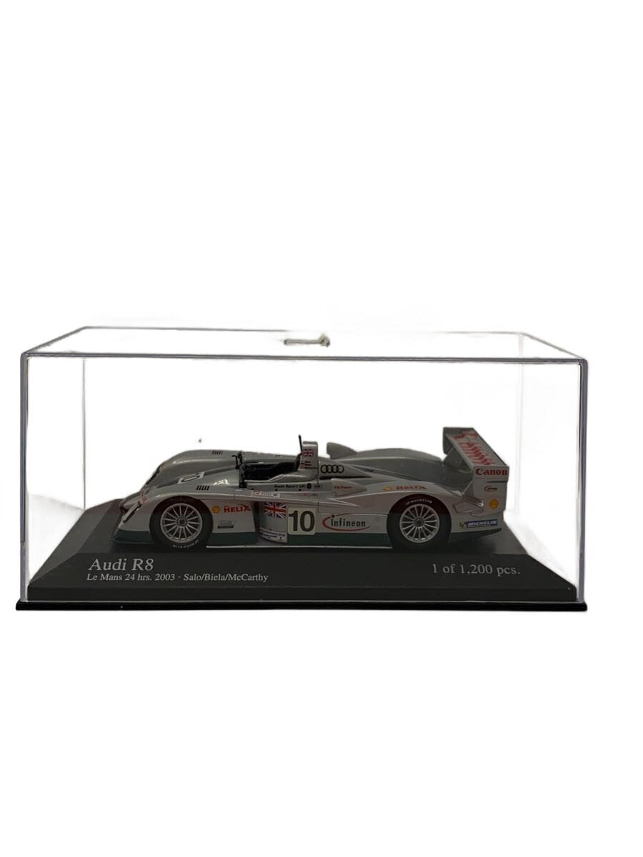 MINICHAMPS 400 031310 Audi R8 Le Mans 24hrs 2003 (Silver)