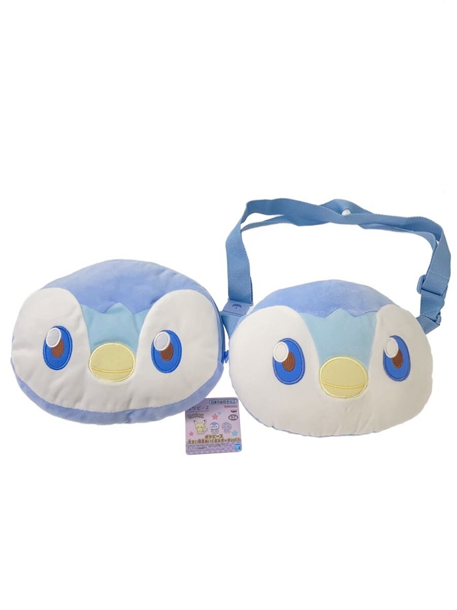 Other Brand Pokepiece / Pochama (Piplup) Plush Pouch & Shoulder Strap