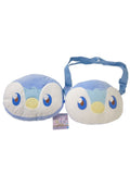 Other Brand Pokepiece / Pochama (Piplup) Plush Pouch & Shoulder Strap