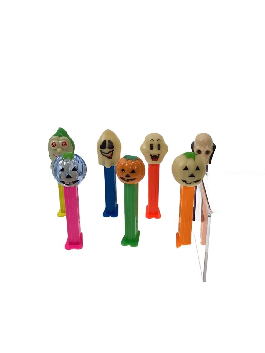 PEZ Halloween Dispensers (7 pieces) - Various Brands