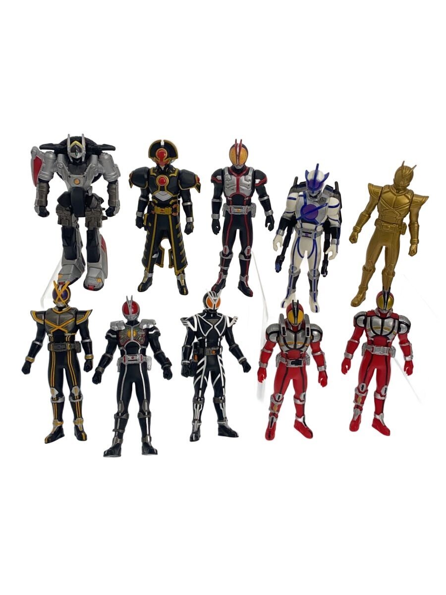 Other Brands Soft Vinyl Kamen Rider 555 (MASKED RIDER 555 / Faiz) - Lot of 10