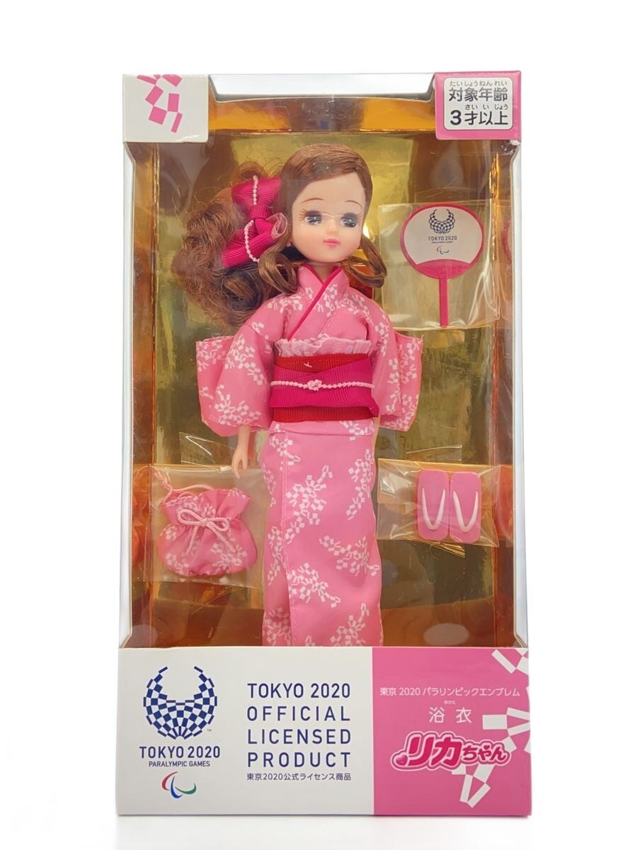 Other Brand Licca-chan Tokyo Olympic Emblem PNK Yukata Figure