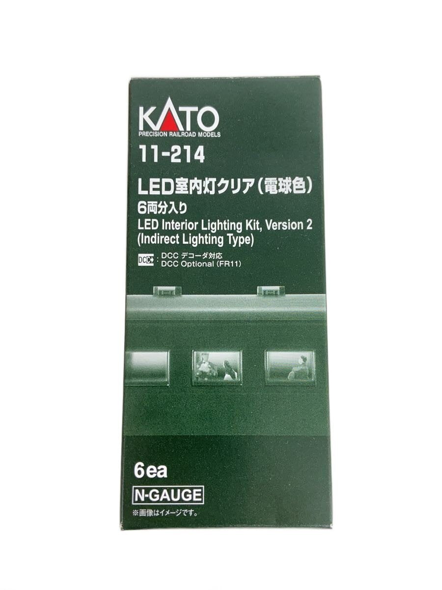 KATO 1/150 LED Interior Light Clear (Warm White) for 6 Cars [11-214]