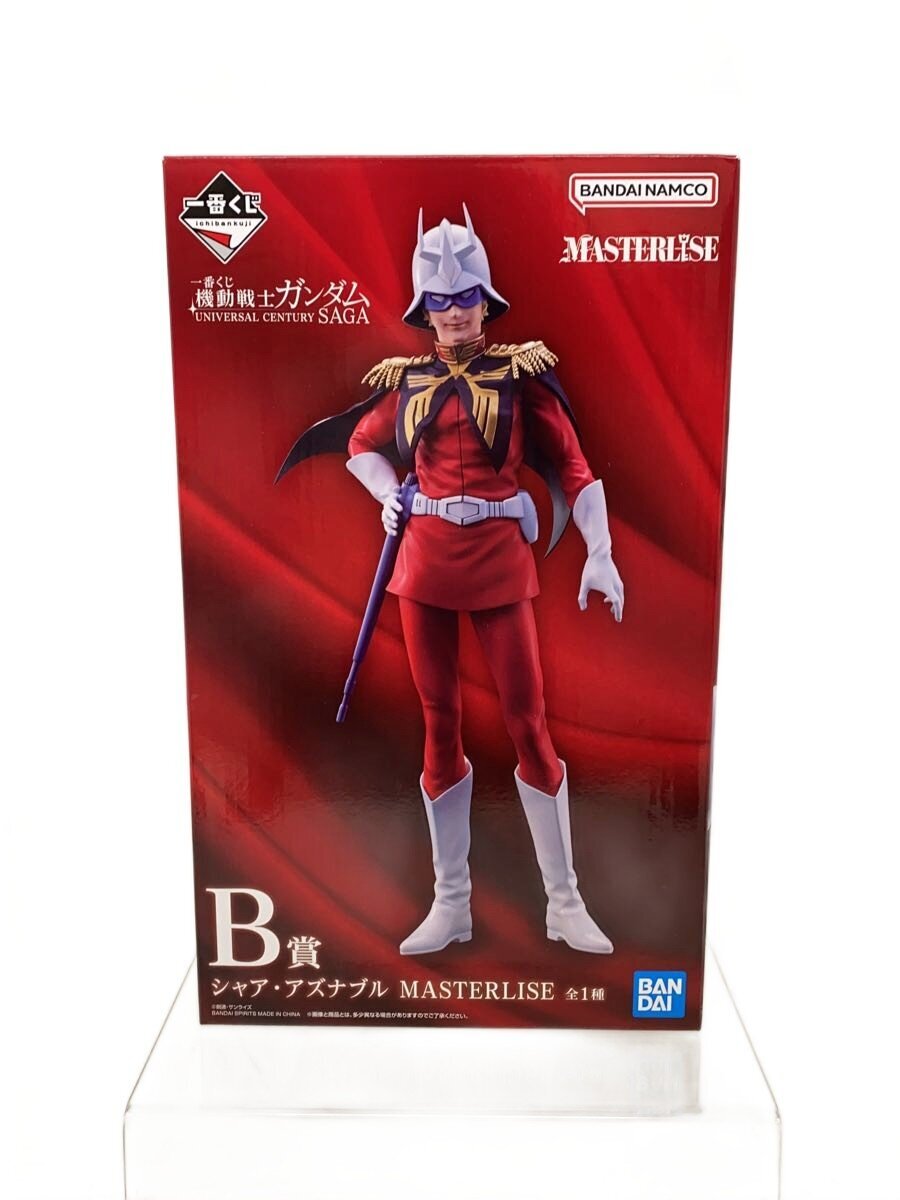 BANDAI SPIRITS Ichiban Kuji Mobile Suit Gundam B Prize Figure Char Aznable