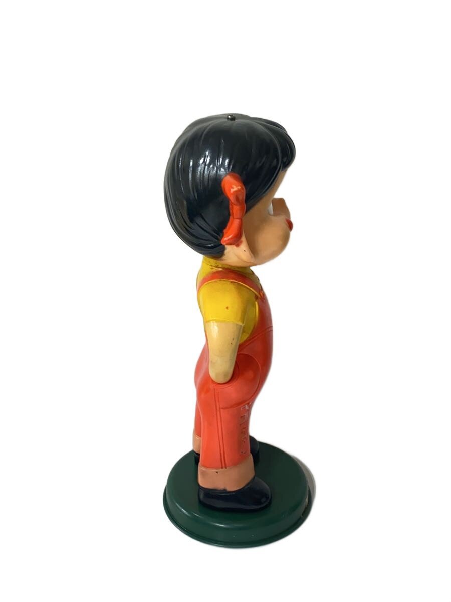Other Brand Fujiya Peko-chan Figure — 1 Head Screw / Notched Marks / Dirt & Paint Wear