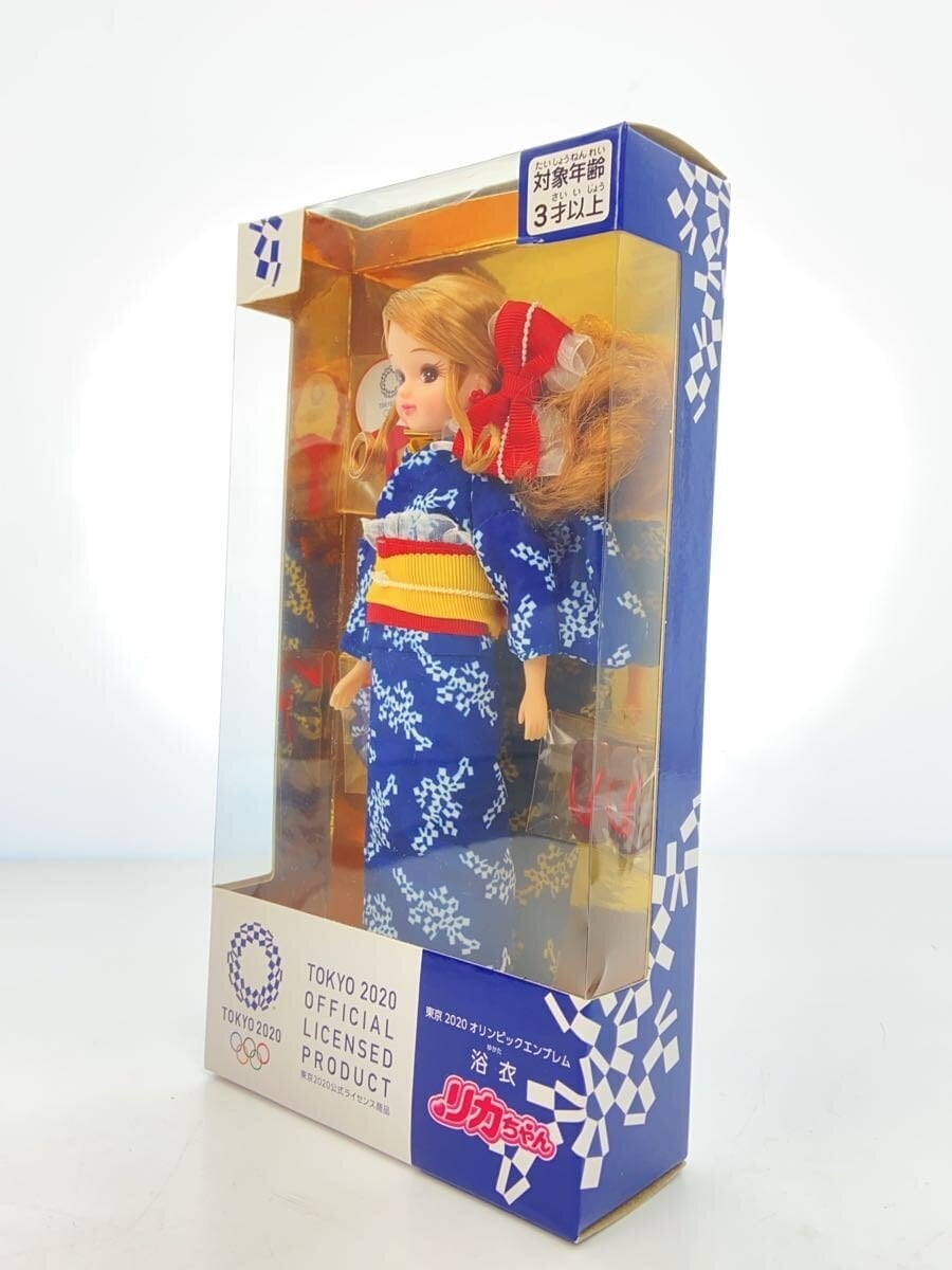 Other Brand Licca-chan Tokyo 2020 Olympic Emblem BLU Yukata Figure
