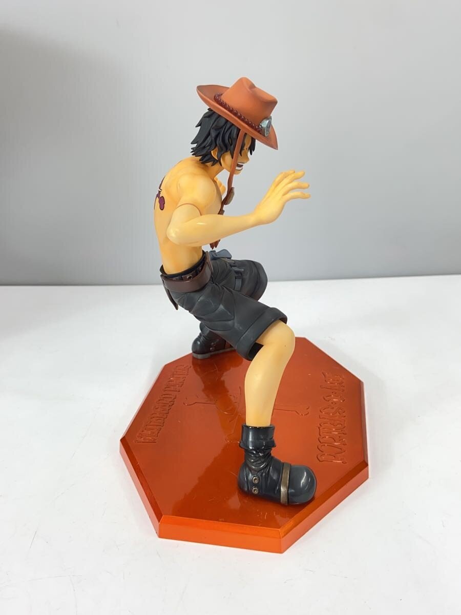 MegaHouse P.O.P. DX Portgas D. Ace Figure (One Piece) - Used, Box Discoloration