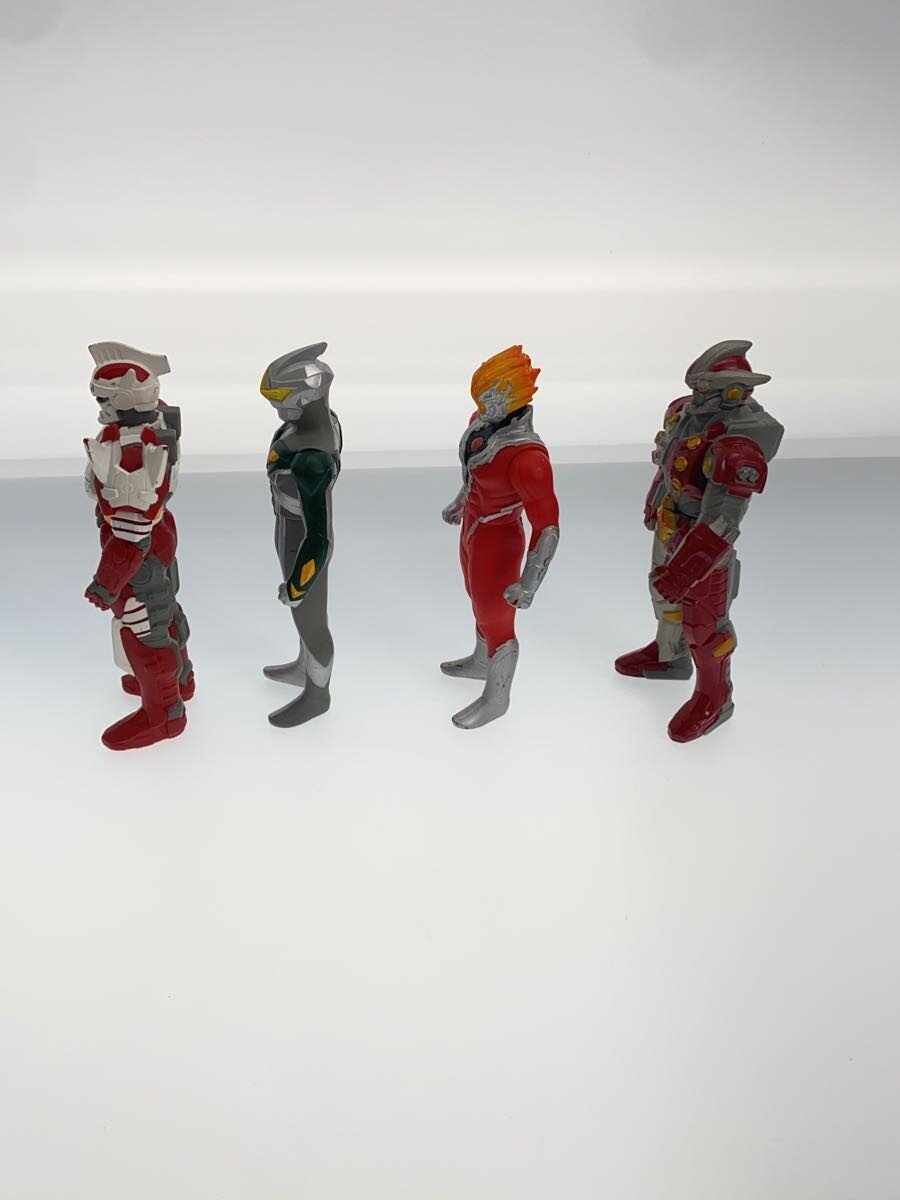 BANDAI Sofubi Ultraman Zero / Ultimate Force Zero 4-Figure Set