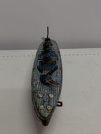 Mandaiya-made Battleship Boston (1950) Tinplate