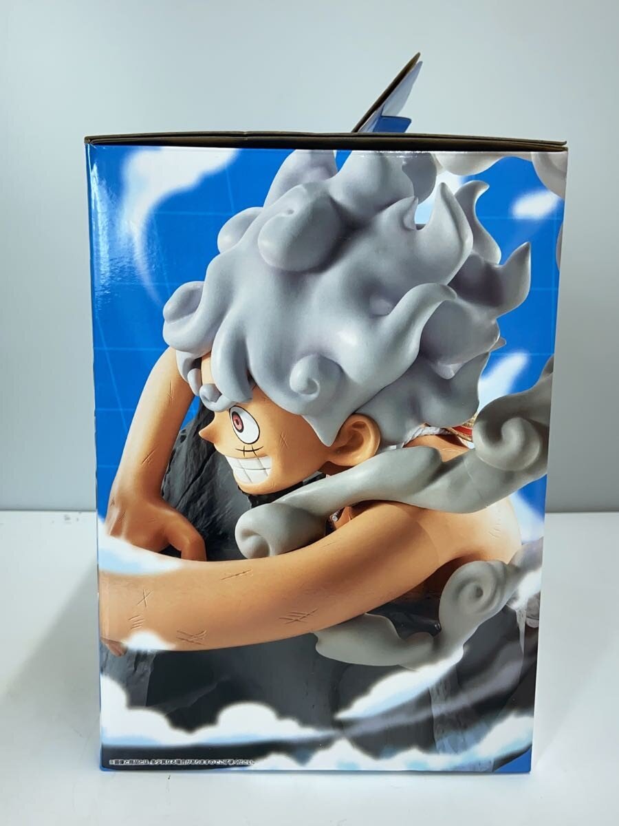 BANDAI SPIRITS Ichiban Kuji One Piece Mirai Island Egghead 'Burst of Energy' A Prize Monkey D. Luffy (Gear 5 vs Borsalino) Figure