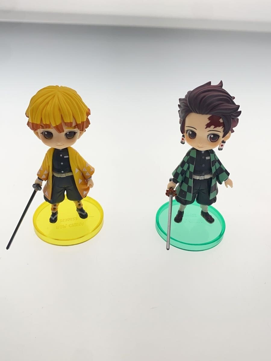 Other Brand Q-posket petit Demon Slayer (Kimetsu no Yaiba) Tanjiro, Nezuko, Zenitsu & Inosuke — 4-Figure Set (Comic Vol.23 Special Edition)
