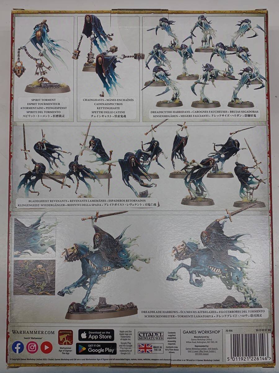 SPEARHEAD Warhammer Age of Sigmar Nighthaunt 'Host of the Cursed' Plastic Model (70-914)