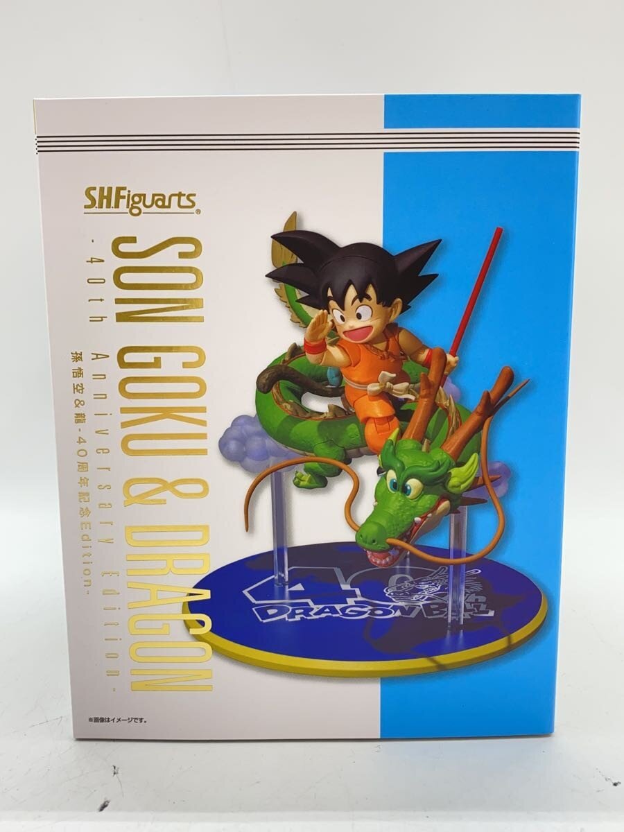BANDAI SPIRITS Dragon Ball Son Goku & Dragon 40th Anniversary Figure
