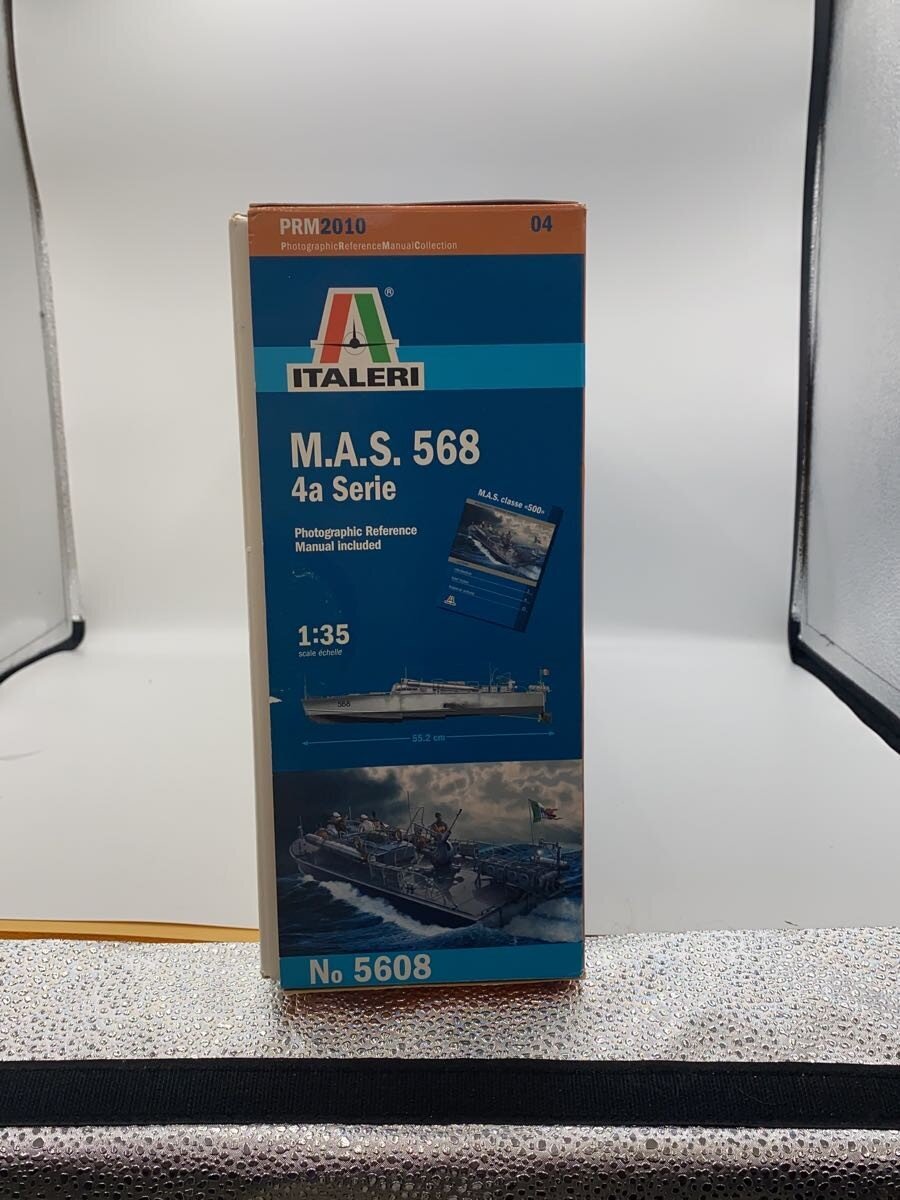 ITALERI M.A.S 568 4a Serie Plastic Model (Military)