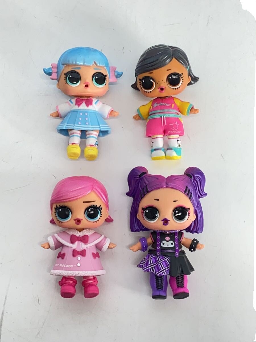 Other Brand LOL & Sanrio Figure 4-Piece Set (Comic & Anime)