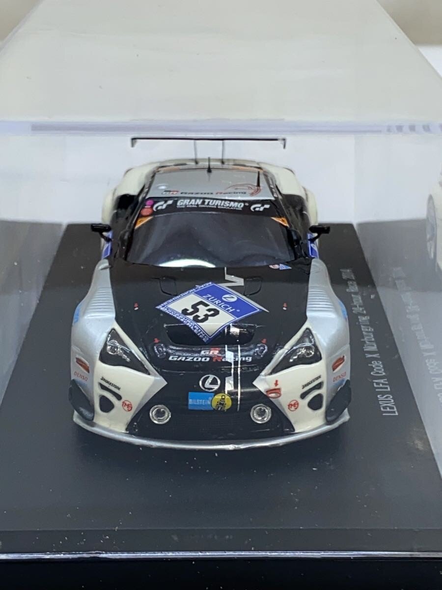 EBBRO Lexus LFA Code X Nürburgring 2014 Mini Car