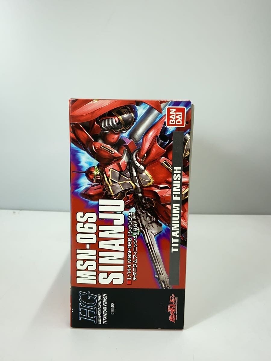 BANDAI 1/144 HGUC MSN-06S Sinanju Titanium Finish (Mobile Suit Gundam UC)