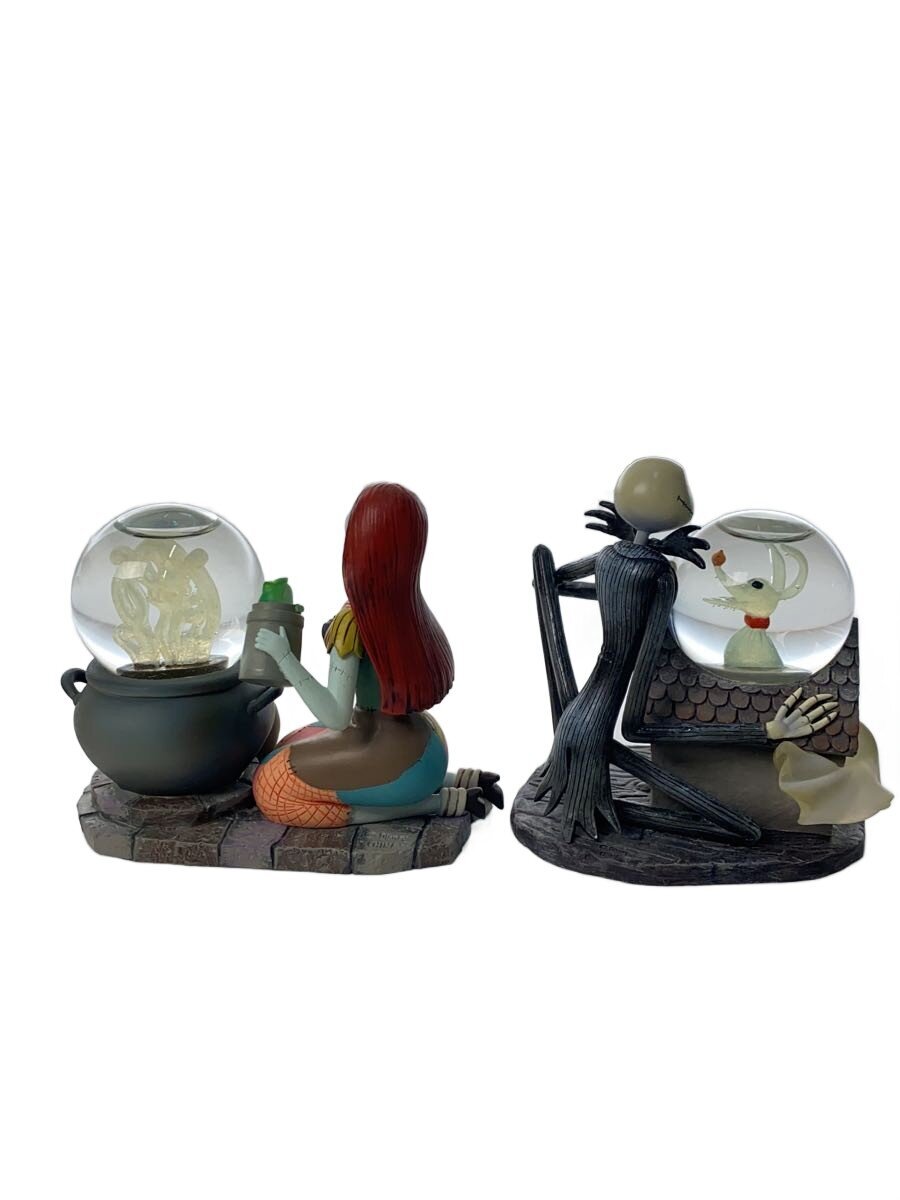Disney The Nightmare Before Christmas Touchstone Medium Jack & Sally Snow Globe Figure