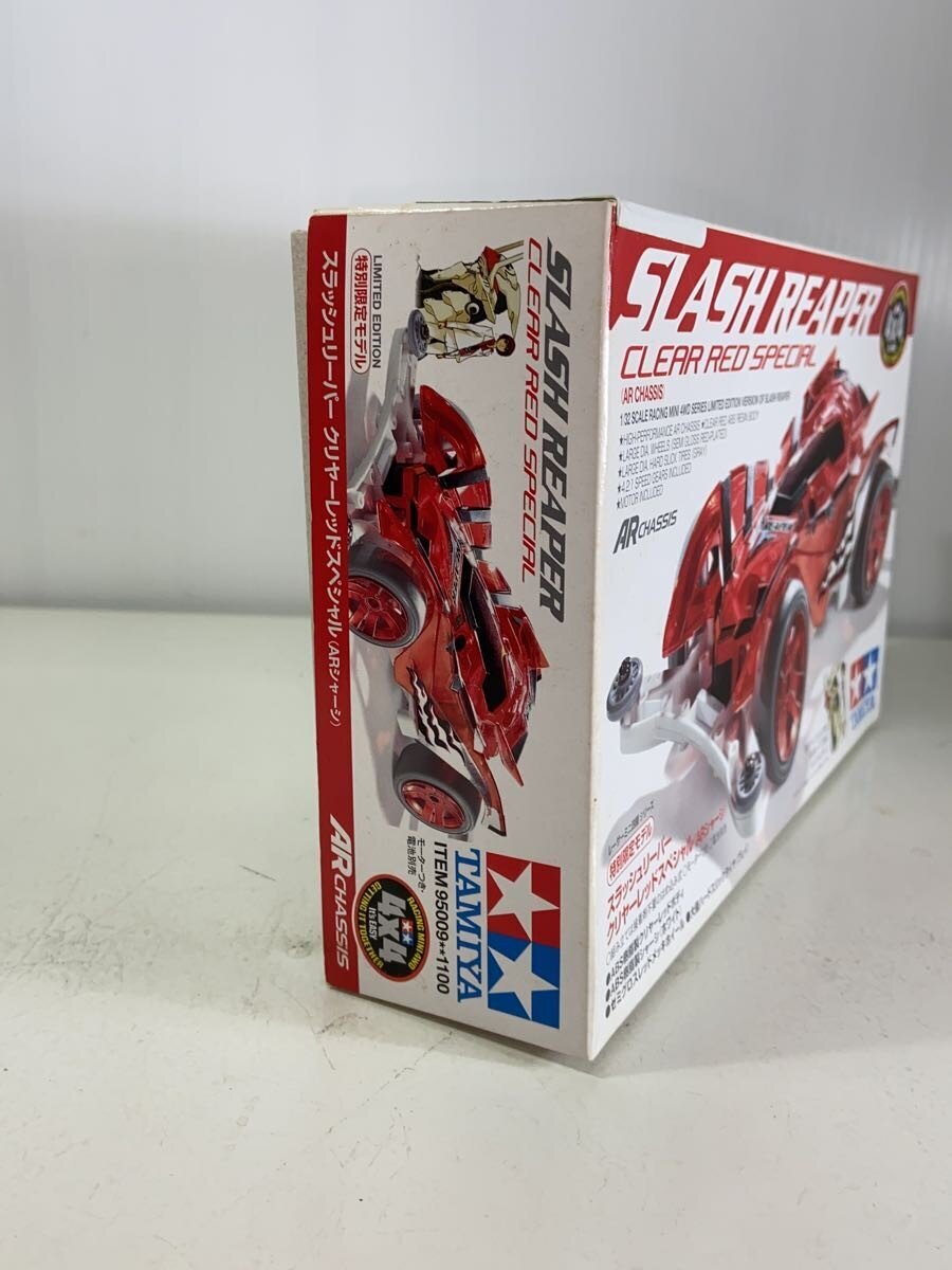 TAMIYA Mini 4WD Plastic Model Slash Reaper Clear Red Special