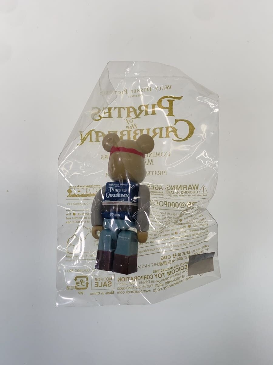 MEDICOM TOY BE@RBRICK 100% Jack Sparrow (Advance Ticket Bonus)