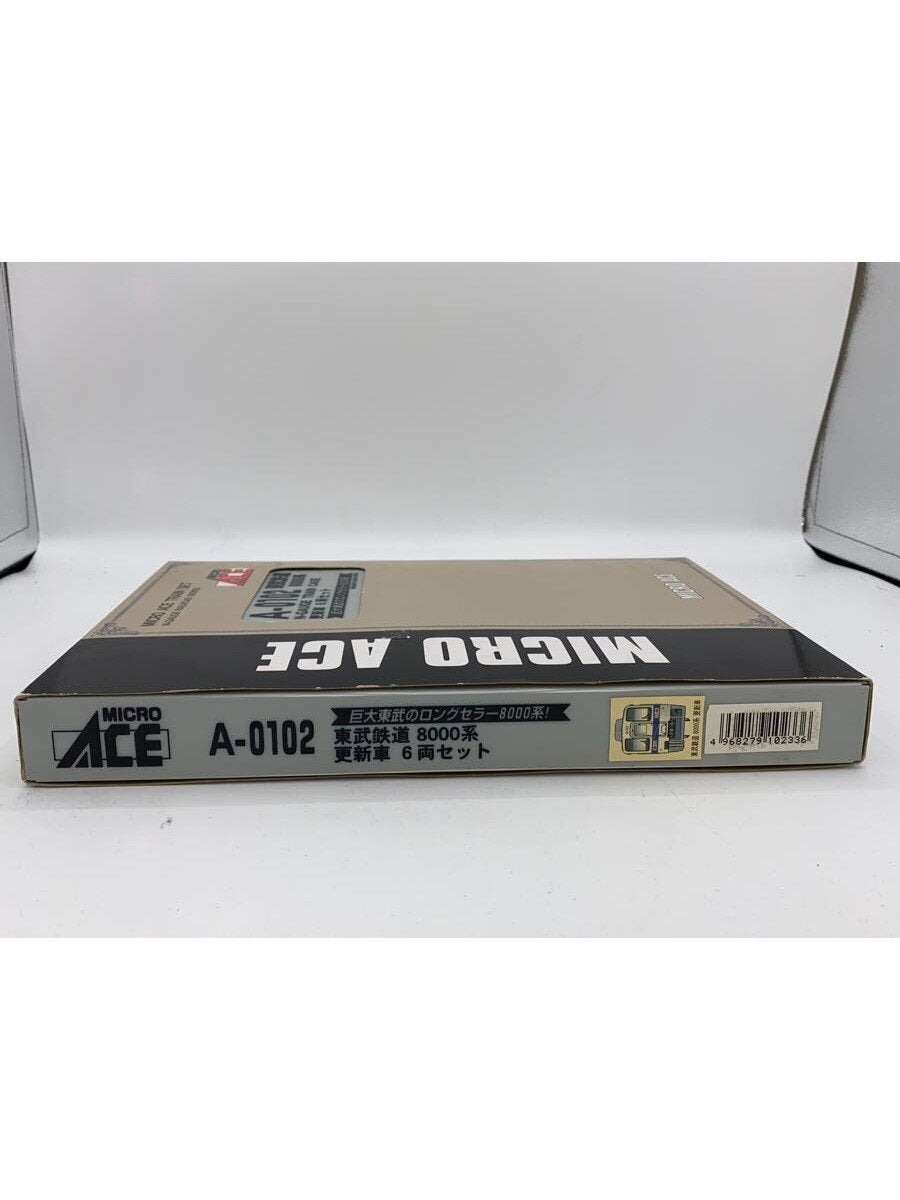 MICRO ACE A-0102 N-Gauge Tobu 8000 Series Updated Cars 6-Car Set (WHT)