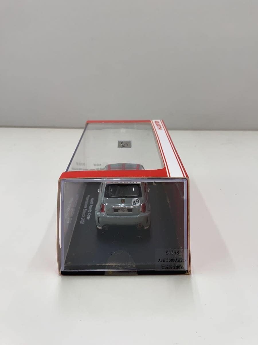 SPARK Abarth 500 Assetto Corse 2008 Die-Cast Mini Car (Gray) S1315