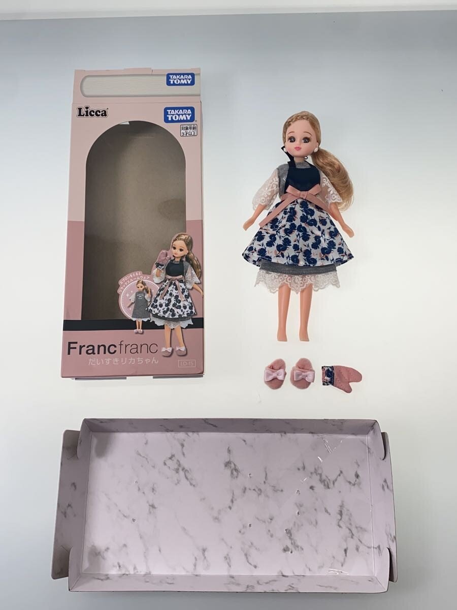 Franc franc × TAKARA TOMY Licca-chan 5-Piece Set
