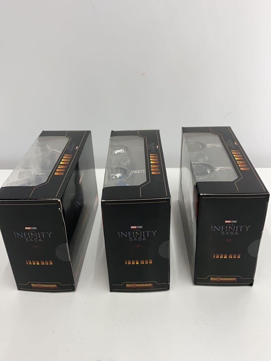 MEDICOM TOY BE@RBRICK Iron Man Pair Box Prize A/B/C 3-set