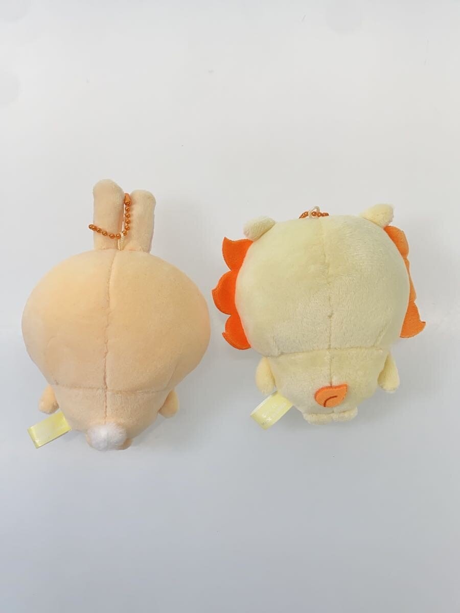 Other Brand Mocchi to Puchi Mini Mascots - Rabbit & Shisa (2 pcs)